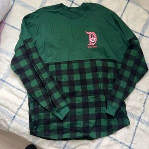 Disney parks Green holiday spirit jersey